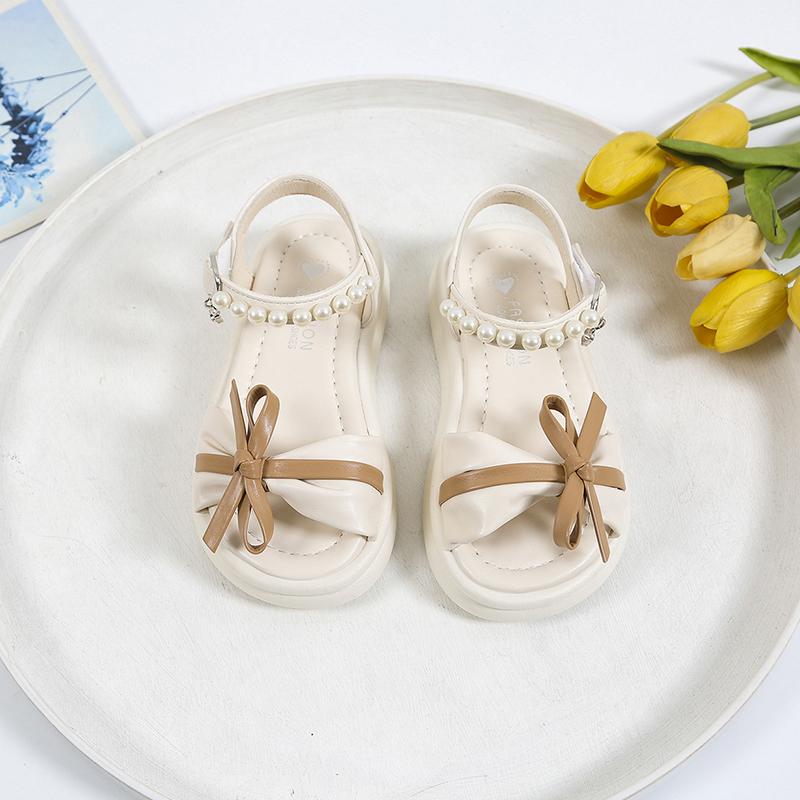 Girls' shoes, children's summer new sandals, casual beach shoes, girls, adults, babies, soft soled princess shoes