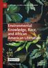 The Environmental Knowledge, Race, and African American Literature Book