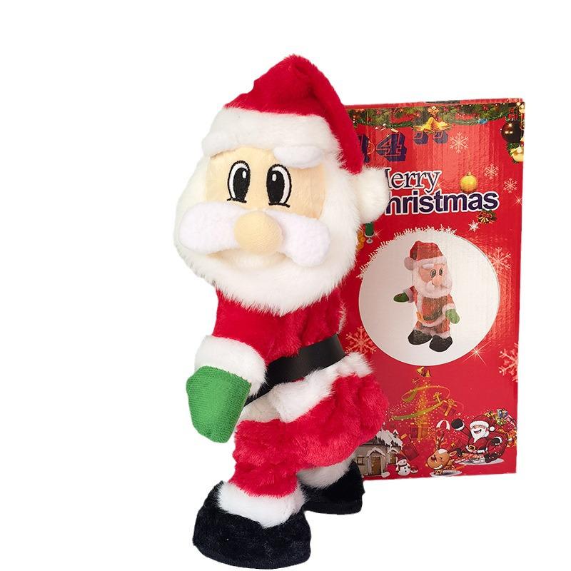 Santa Claus Shaking Butt Electric Christmas Doll Toy