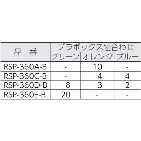 RING STAR Teilebox Blau RSP-360A