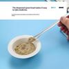 Stainless Steel Medicinal Spoon Ladle Double-Ended Experiment Pharmacy Lab Use Reagents Sample Spatula Weighing Spoon