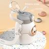 650ML Children Thermal Water Bottle For Kids Thermos Mug With Straw Stainless Steel Vacuum Flasks Tumbler Thermos Cup BPA Free