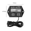 KEBIDUMEI Digital Engine Tach Tachometer Hour Meter with LCD Display For Motorcycle Motor Marine Chainsaw Pit Bike Boat
