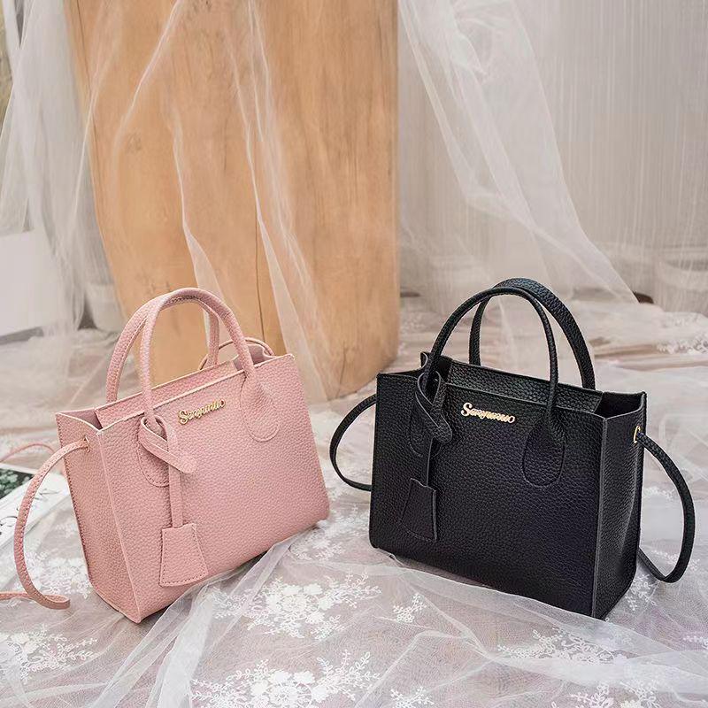 Lychee Grain Handbag for Women - 2024 Small Tote Bag