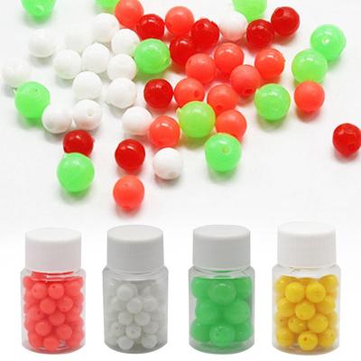 50*Round 8mm Fishing Beads Stopper Rig Bait Bead Lures Rigging Carp Tackle UK~