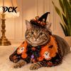 Costume di Halloween per Piccoli Animali Domestici, Costume da Strega per Gatti, Mantello Fantasma Carino, Abbigliamento Morbido Divertente per Animali Domestici, Tenuta per Festival, Mantello Cosplay per Gattini, Festa di Natale