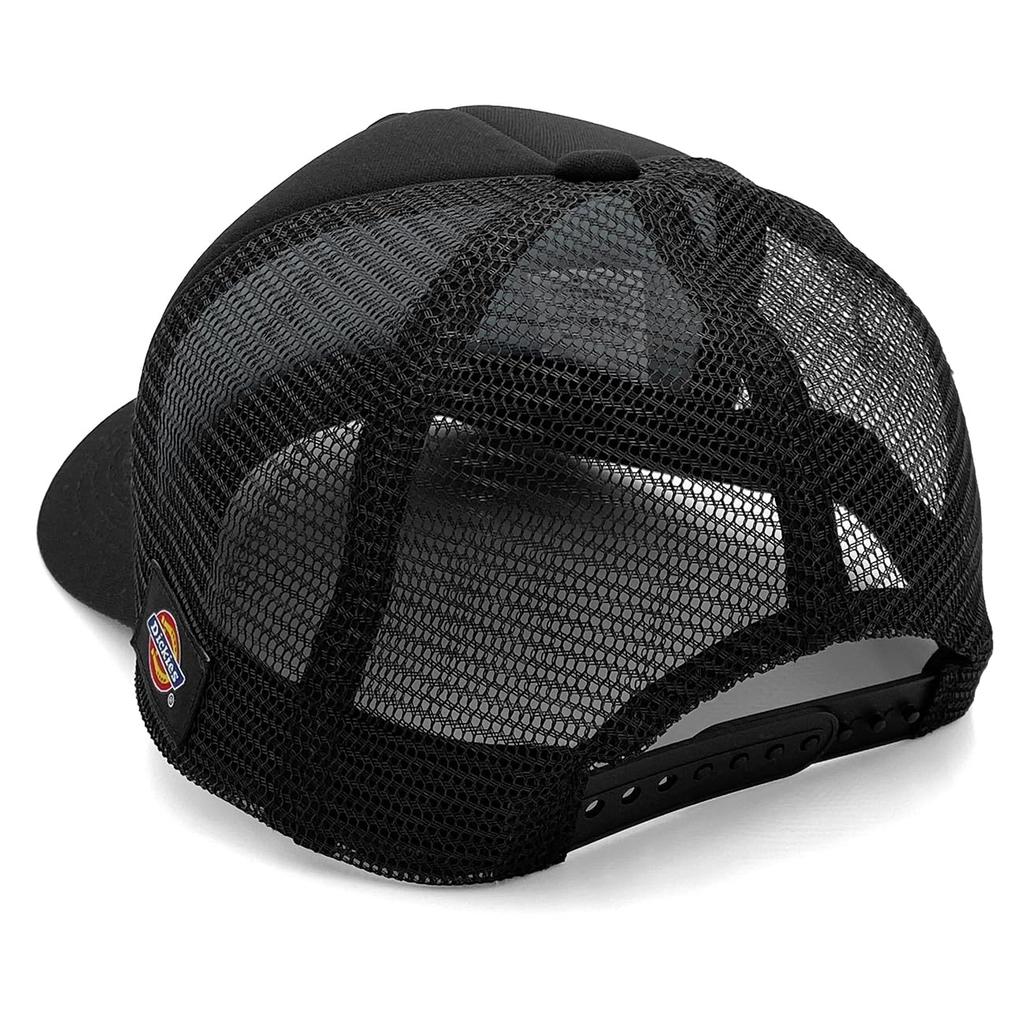 Dickies Mesh Large Oversized Unisex Numeral Black Cap, Size, 57-59cm, Hat, Logo, Men's, Women's, (JP, Size, 57.0 cm, 59.0 cm, (Circle Logo))