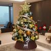 Tabletop Christmas Tree With Ornaments Realistic Decoration Small Artificial Christmas Tree For Desktop Office Home Room Holiday