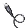 Sanwa Supply USB2.0 Type-C Silicon cable (PD240W/1m/black) KU-CCPES10BK