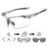 SCVCN Photochromic Cycling Glasses UV400 Outdoor Sports Running Glasses Men MTB Cycling Sunglasses Women Road Bike Glasses