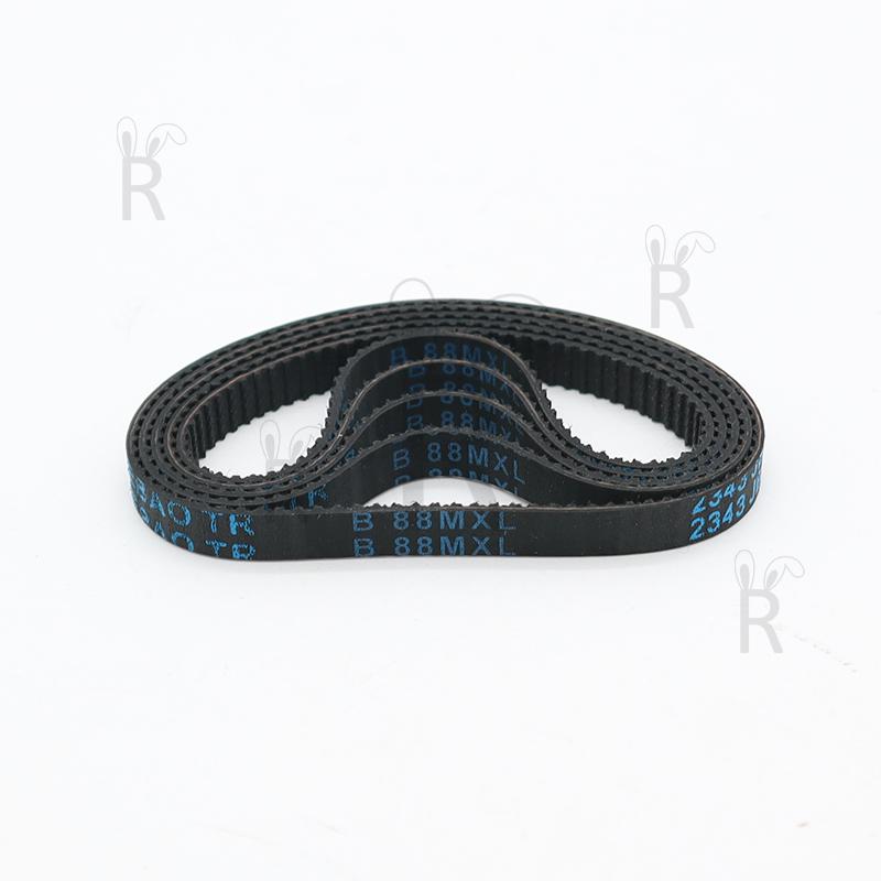 MXL Timing Belt B83MXL-B133MXL MXL Belt Pitch=2.032mm Belt Width 5mm 6mm 10mm 13mm for DIY CNC 3D Machinery Rubber Belt MXL Belt