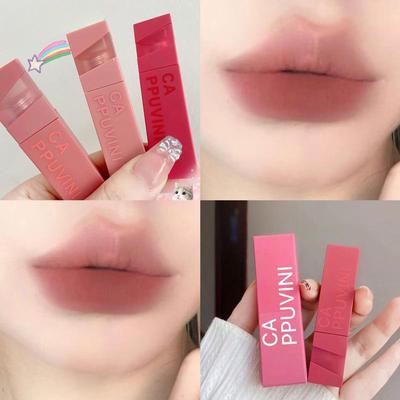 Cloud Lip Mud Matte Velvet Whitening Lip Glaze Matte Red Brown Silky Non-stick Lip Gloss
