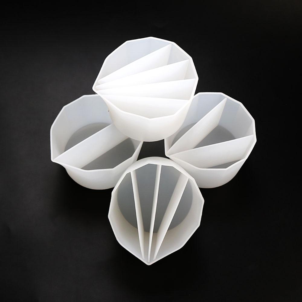 For Fun Silicone Distributing Cup Liquid Pigment Resin Color Mixing Cup Resin Cup for DIY Epoxy Resin Crafts Making Tools