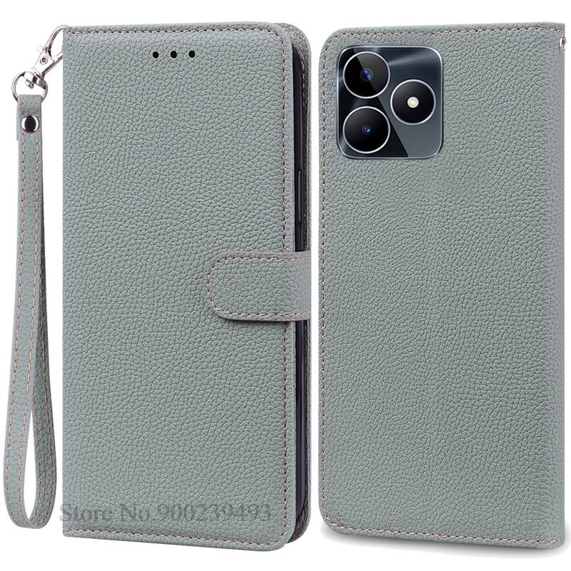 Pouzdro peněženka/flipový kryt z umělé kůže pro Realme C53, pouzdro z umělé kůže pro OPPO Realme C53 C 53, pouzdro na telefon Realme C53, pouzdro a kryt