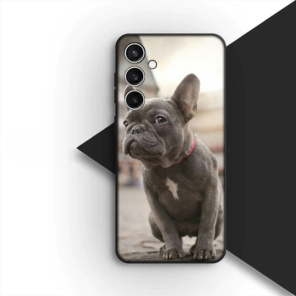 Cover for Xiaomi Poco C75 C65 C85 X7 X6 M8 F7 F8 Ultra F6 Pro MI PocoF7 Casing Silicone Phone Case Paw France Bulldog Dog Art