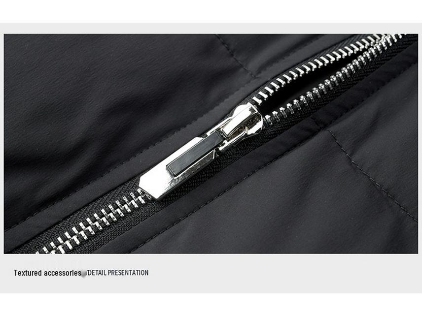 Men's Winter Thick Stand Collar Down Jacket - Trendy, High-End, Rogue Chic, Warm Bread Jacket Casual Outerwear