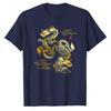 Golden Japanese Dragon TShirt Traditional Asian Art Graphic Tee Unisexs Short Sleeve Cotton Vintage Style Casual Top Unique Gift
