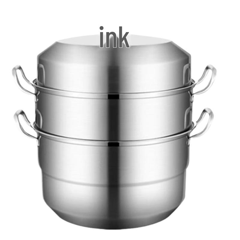 Sule 40CM Stainless Steel 3-Layer Commercial Steamer Pot
