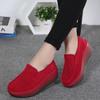 2024 Spring Platform Women Shoes Flats Sneakers Suede Leather Women Casual Shoes Slip On Flats Heels Creepers Moccasins