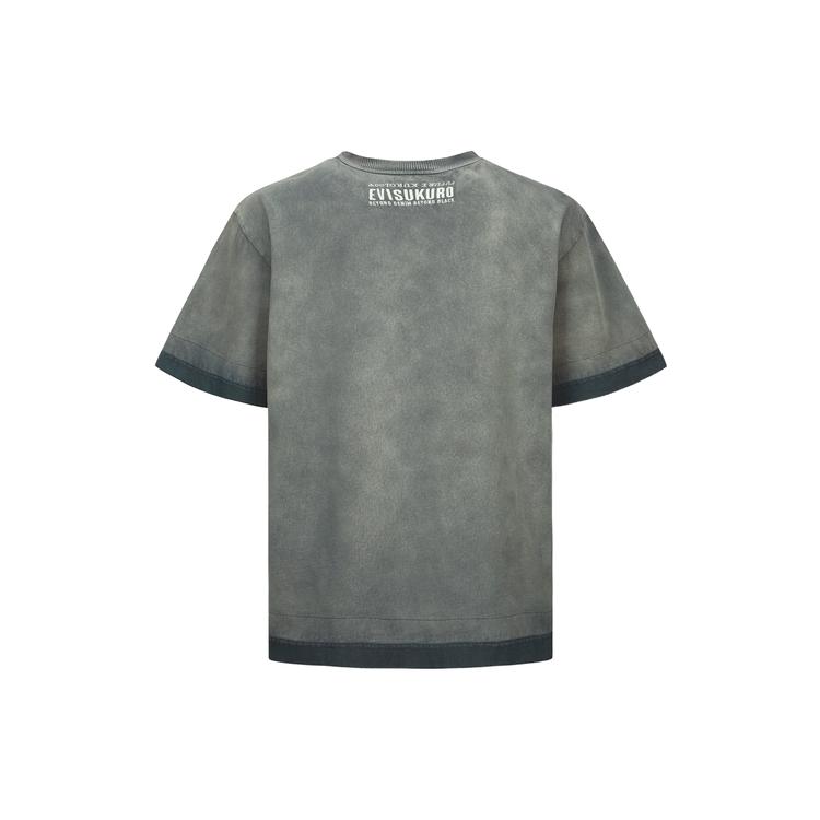 Evisu T-Shirts Unisex Crew Neck Moderate 2ESGNM3TS615RXCT