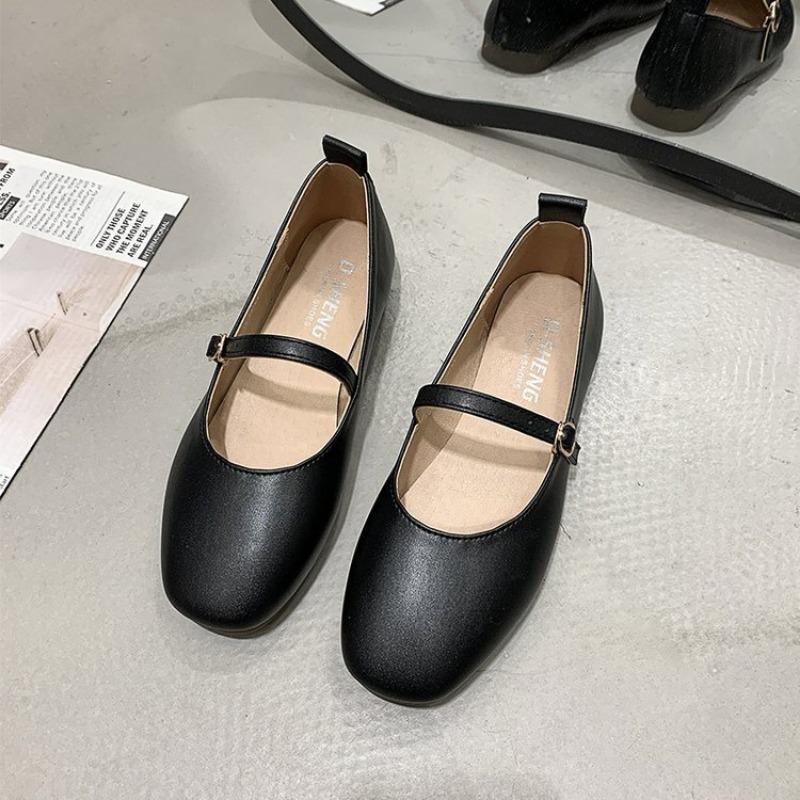 Summer Fashion Buckle Flat Shoes for Women's 2026 Slip On Mary Jane Shoes Soft Sole Lightweight Comfortable Women Loafers
