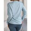 Womens Dressy Casual Shirts Long Sleeve Layered V Neck Solid Elagant Tops Fall Winter Preppy Business Office Blouse