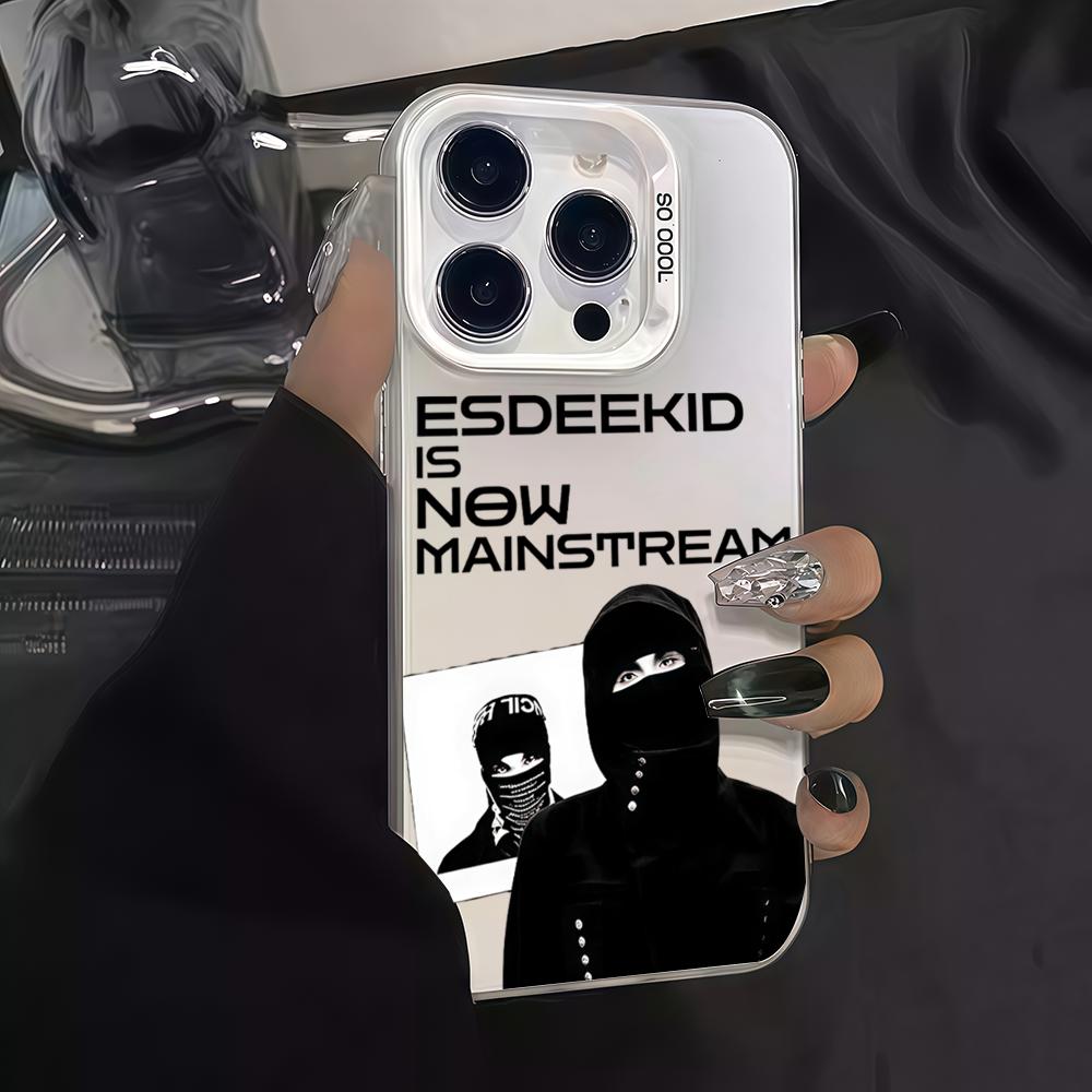 

Rapper E-EsDeeKids Phone Case For iPhone 17 16e 16 15 14 13 12 11 mini Pro Max X XR XSMAX 8 7 Air Plus Anti Fall Matte iPhone XSMax