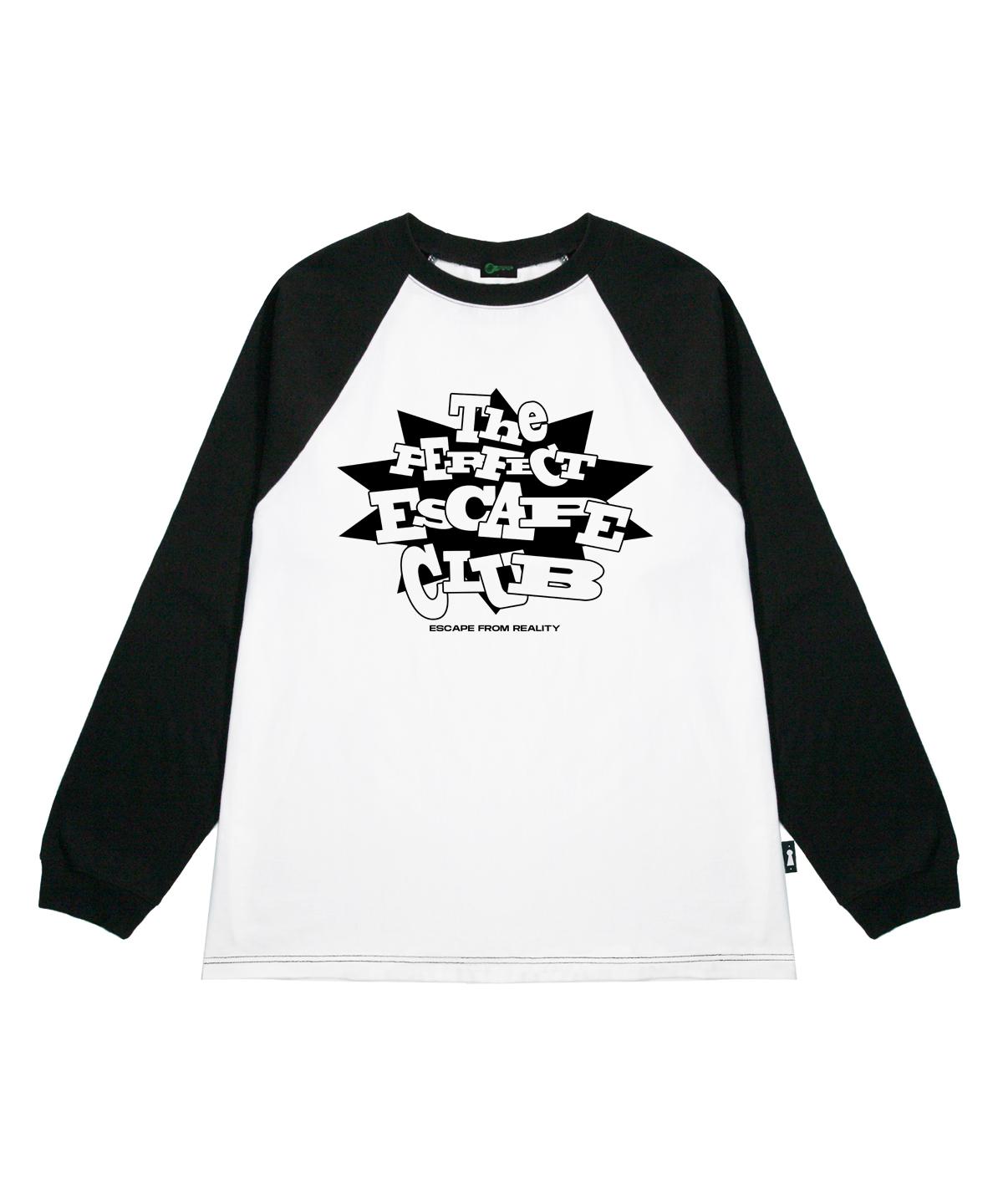 Escape From The Perfect Escape Club Print Long Sleeve Black L