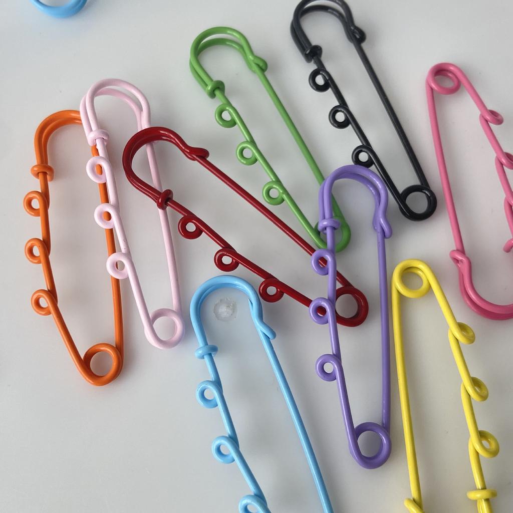 10Pcs 6cm Color Baking Varnish Cute Cartoon Pin Chic Fashion DIY Decorative Accessories for Girls Clothing Hat Bag Fixed Buckle