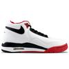 Nike Flight Legacy Mid top Vintage Basketball Shoes Unisex Black White Red BQ4212-100(Team40-)