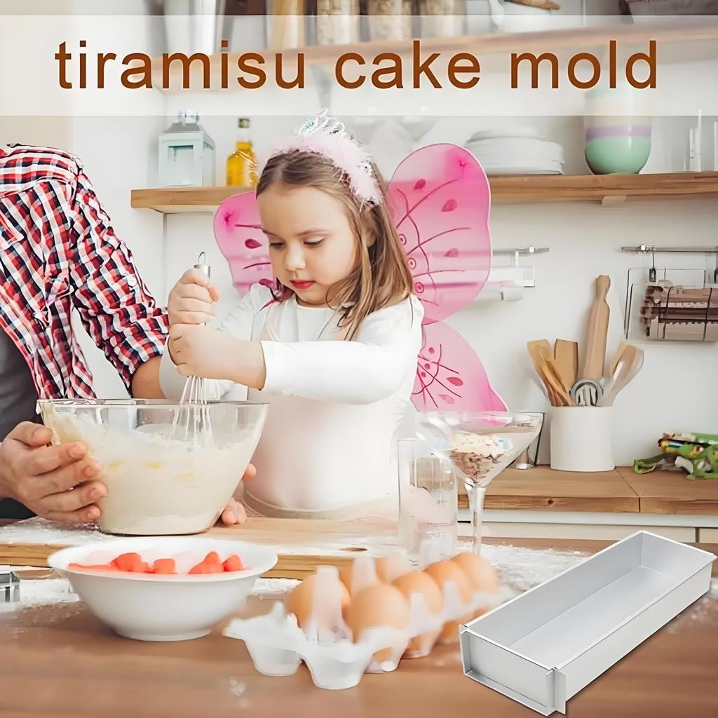 Non-Stick Aluminium Alloy Rectangular Bread Mold Mini Toast Cake Pan Baking Tray Loaf Kitchen Bakeware Cooking Tools