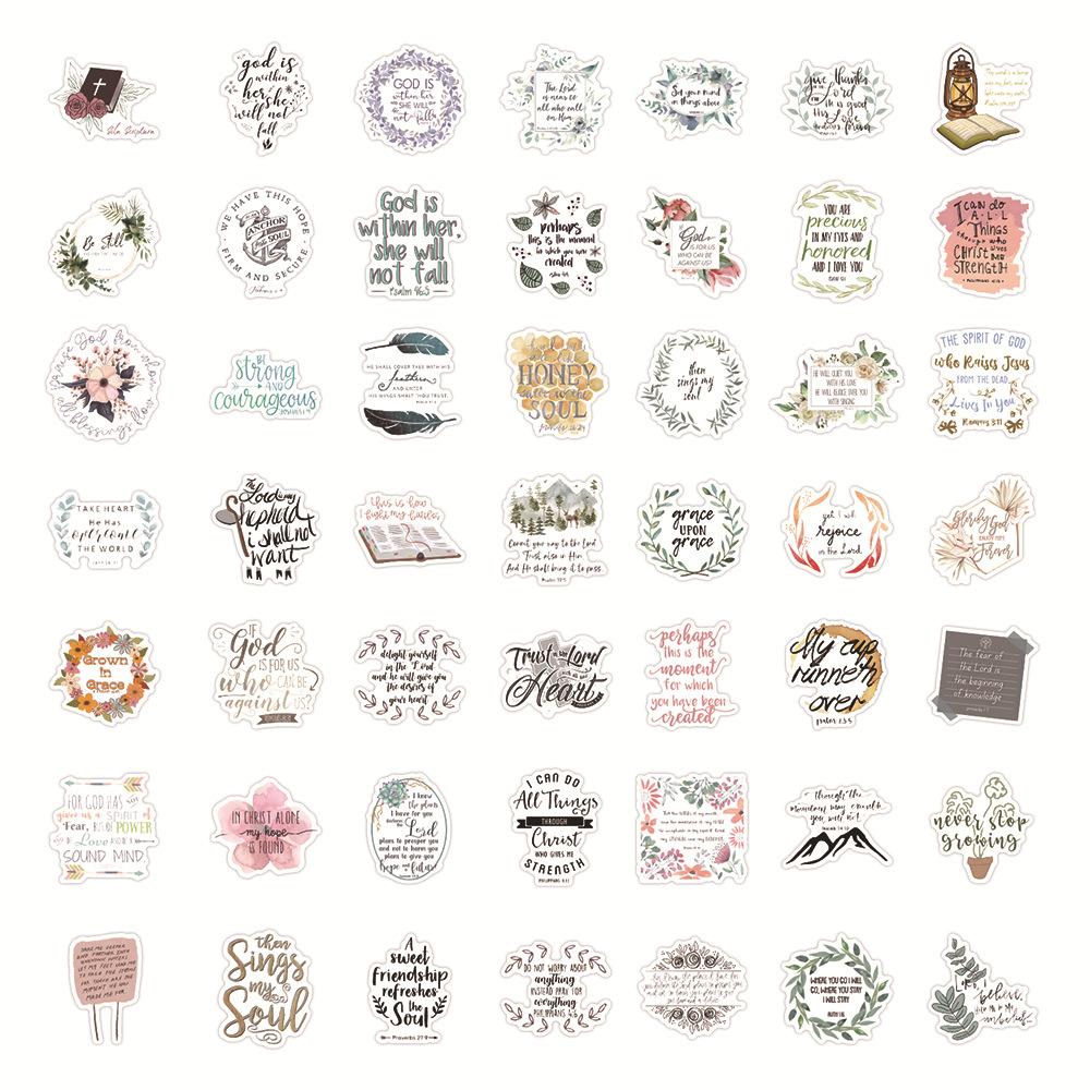 50/100PCS New Inspirational Classics Graffiti Stickers Wholesale Luggage Scooter Waterproof