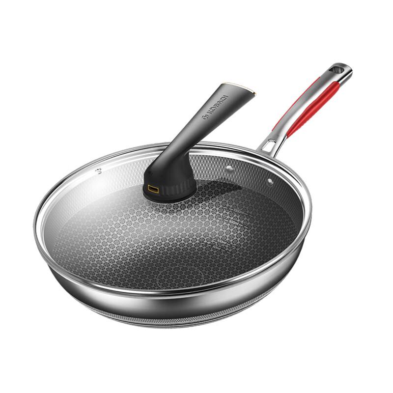 Kangbache 5th Gen 32cm 316 Stainless Steel Non-stick Wok