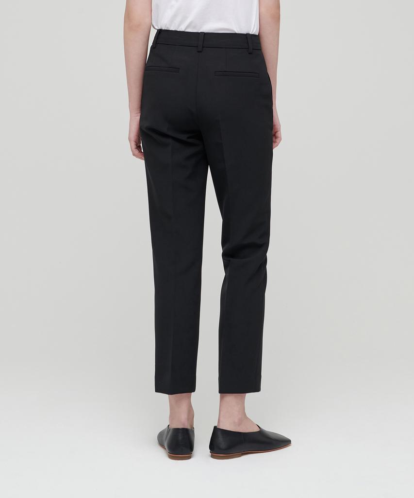 MUSINSA STANDARD WOMAN Women'S Fluid Slim Straight Slacks [Black]