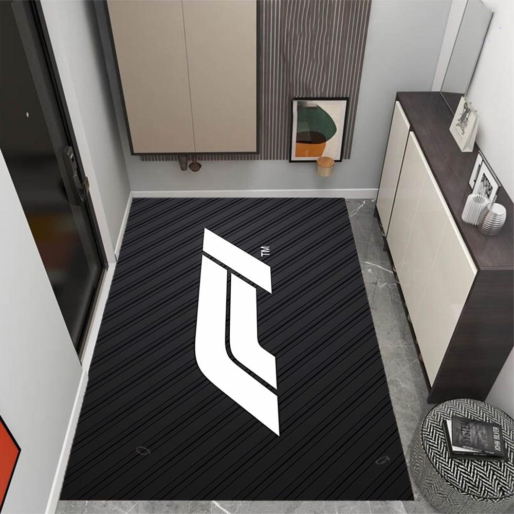 Tappeti Antiscivolo a Tema Icone di Velocità Formula 1 - Decorazioni per la Casa in Poliestere, Adatti per Camere da Letto, Soggiorni, Ingressi, Studi e Decorazioni