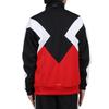 Adidas KPX86 Track Top In Kids' Must-Have Loose-Fit Color-Block Double-Knit Black/Better Scarlet/White (JP4893)