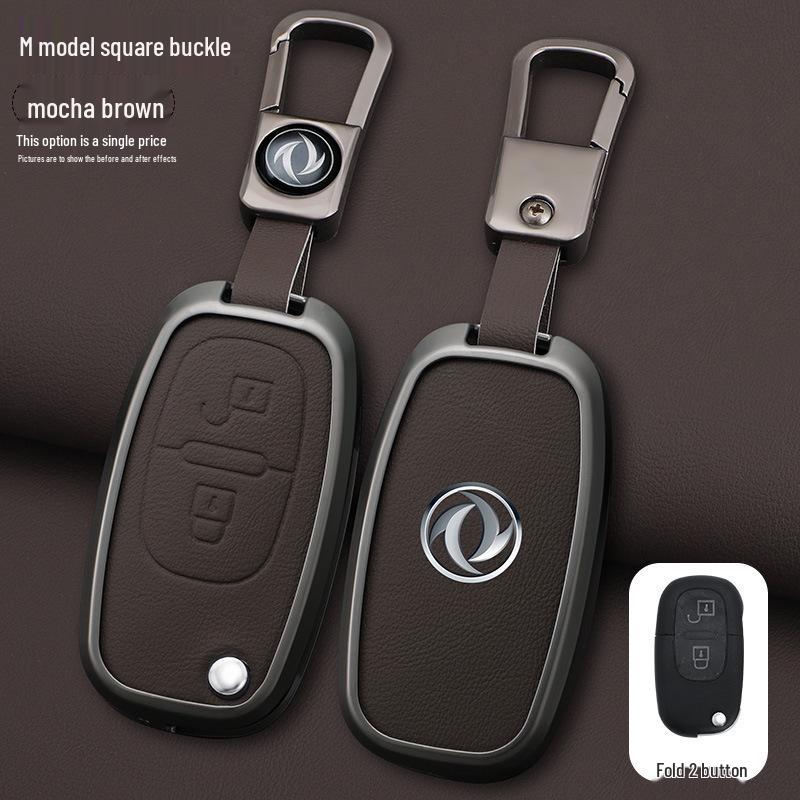 Car Remote Key Cover for Dongfeng Fengshen H30/S30 CROSS - Metal Business Style