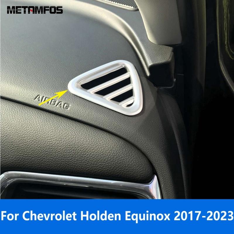 

Front AC Air Condition Vent Outlet Cover Trim For Chevrolet Holden Equinox 2017- Matte Interior Accessories Car Styling