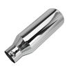 Universal Car Straight Exhaust Tip 2.5 Inch Inlet 4 Inch Outlet 12 Inch Length Stainless Steel Muffler Tip For Car Tailpipe