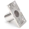 Stanchion Base Stainless Steel 90 Degree Rectangular   AntiCorrosion Polishing Hnadrail Fitting for Boat Yacht(22mm )