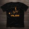 Miles Davis Černé Všechny Velikosti S-5XL Jazzová Legenda CG472 Unisex Tričko