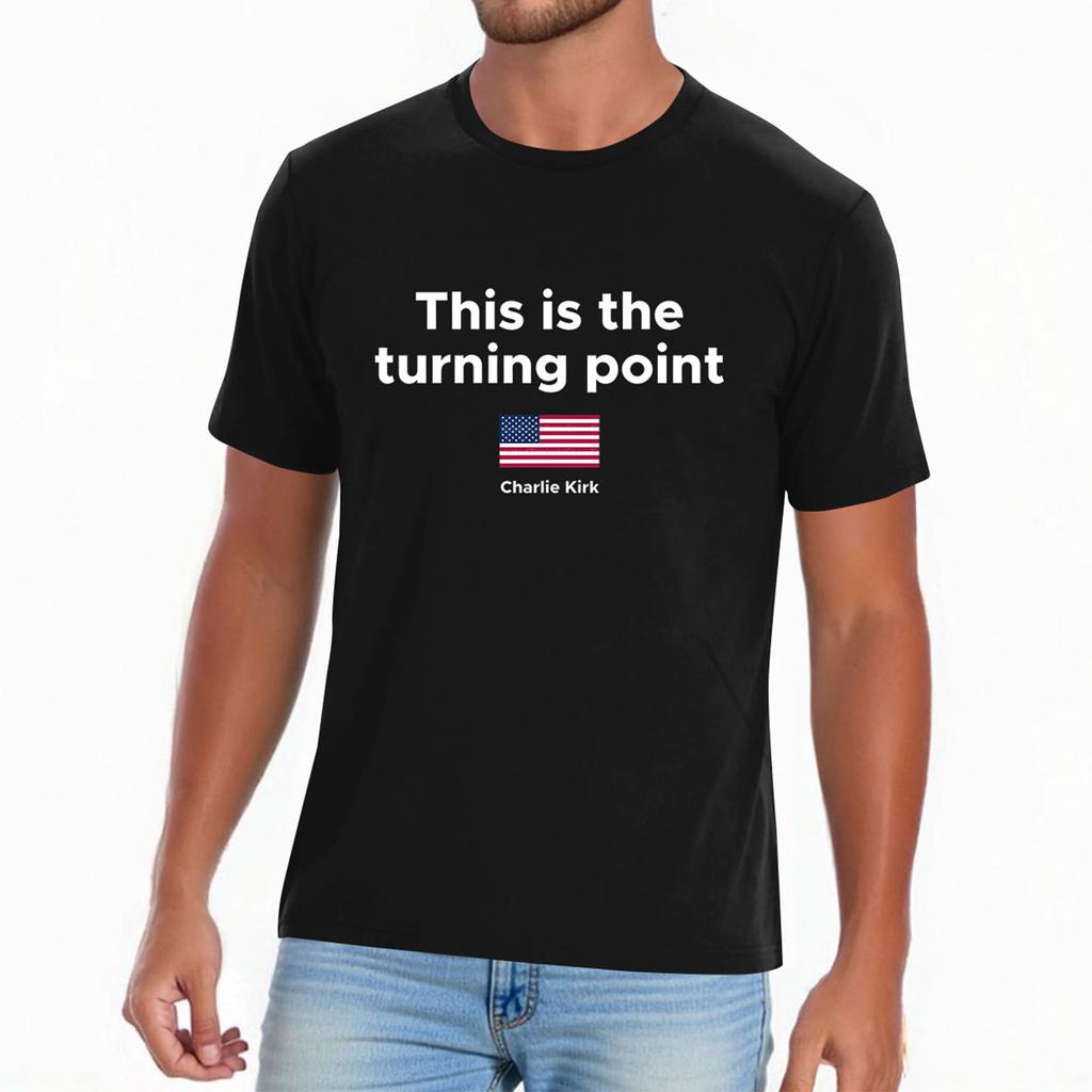 Men's Casual Daily Printed Top Round Neck T-shirt