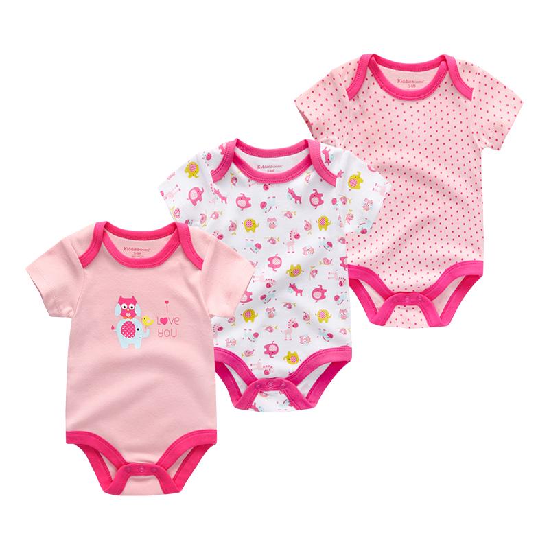 Baby Clothes Infant Bodysuits Short Sleeve Toddler Clothing Boy Girls Clothes Baby Rompers Costumes