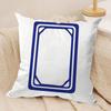 Cute Mahjong Cushion Cover Pillowcase Ultra Soft Skin Friendly Fabric Cloud Like Comfort & Concealed Zipper