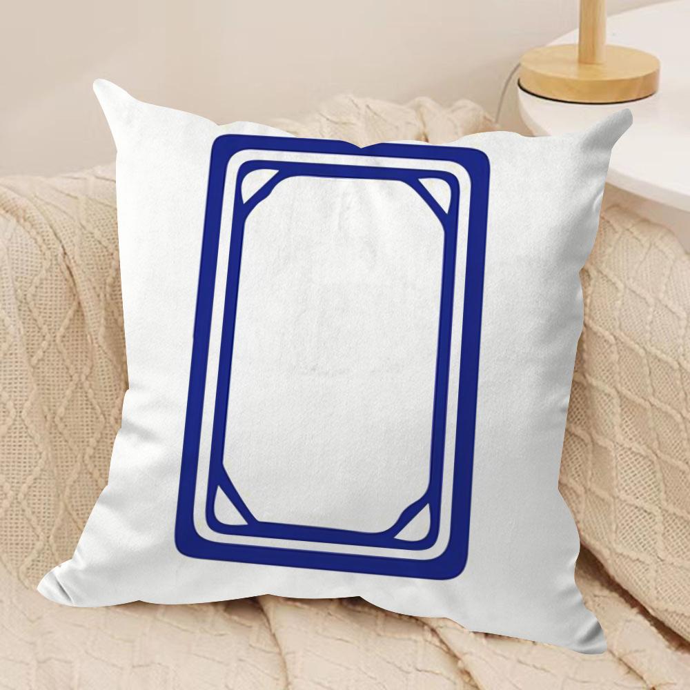 Cute Mahjong Cushion Cover Pillowcase Ultra Soft Skin Friendly Fabric Cloud Like Comfort & Concealed Zipper