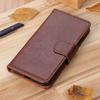 For Xiaomi Redmi Note 12 4G Split Leather Nappa Texture Phone Case Stand Wallet Phone Cover