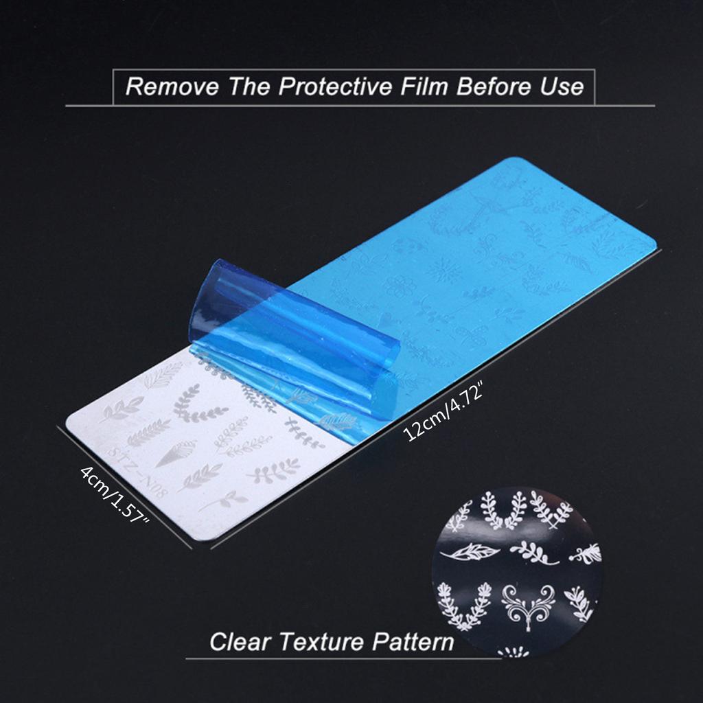Nail Stamp Plate Nail Art Templates Animal Flower Nail Art Plates for DIY Nail Art Decorations Nails Art Stamping Plates