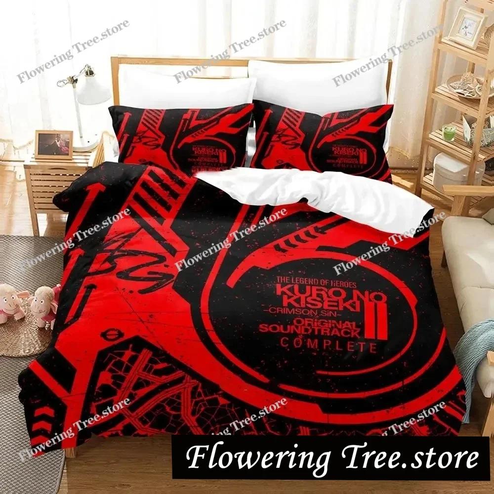 Anime The Legend Of Heroes Bettwäsche-Set Bettbezug Bett-Set Bettbezug Kissenbezug Bettdecke King Queen Size Jungen Erwachsene Bettwäsche