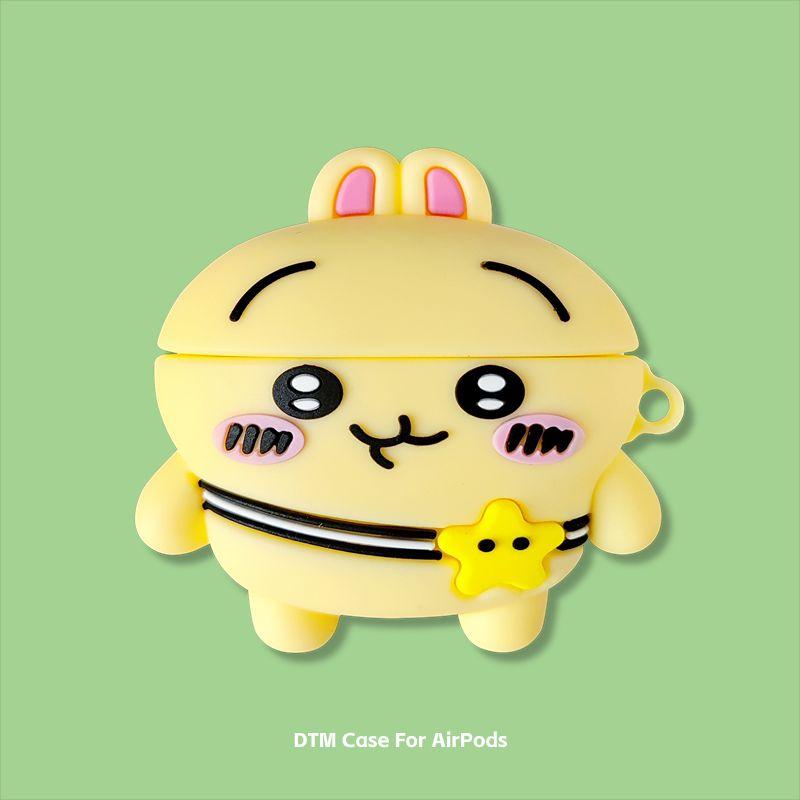 Pro Second Generation and Third Generation Airpodspro2 Wireless Bluetooth Earbuds Case 3 Generation 4 Generation 5 Generation Silicone Chiikawa