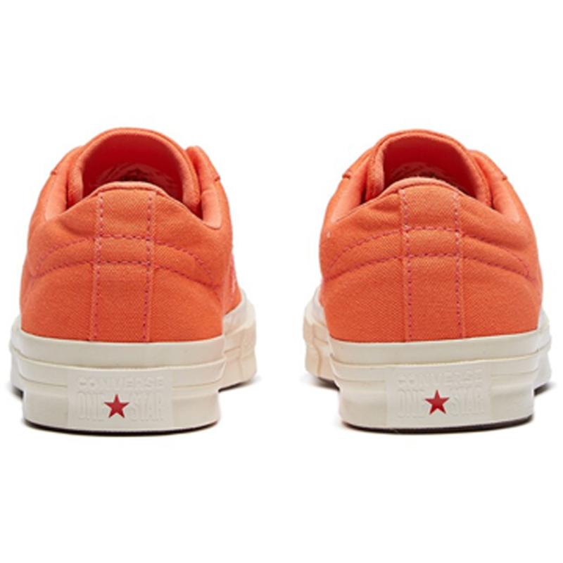 Converse One Star Trendy Comfort Low-Top Canvas Women's Orange